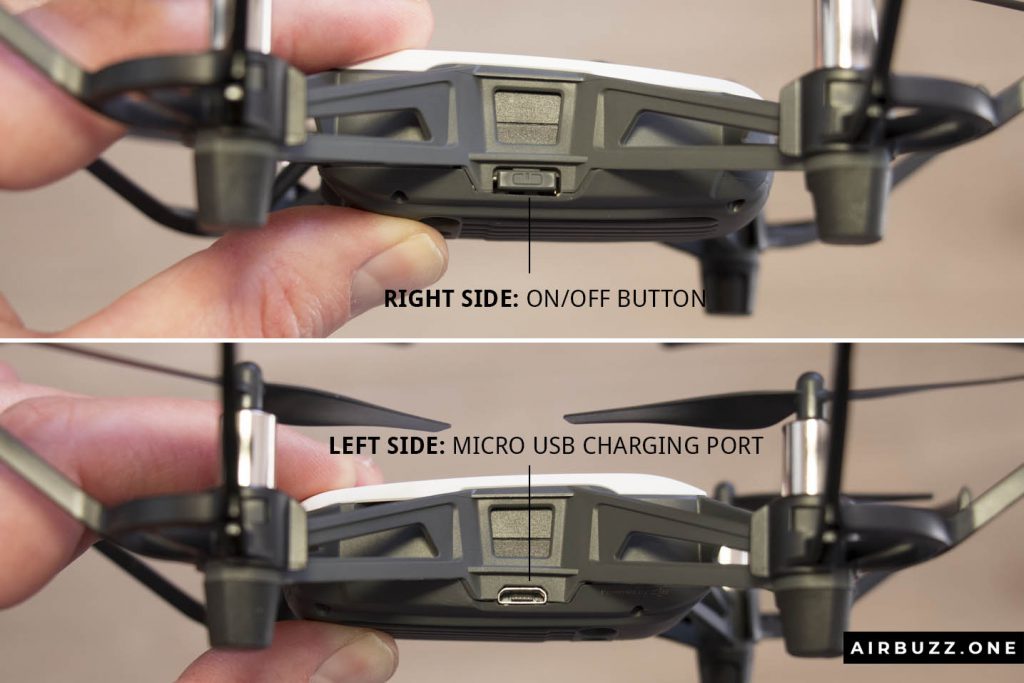 Dji tello hot sale charging light