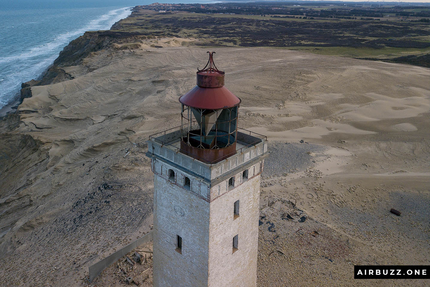 Rubjerg Knude Fyr An Abandoned Lighthouse In Denmark That Soon Will Be Gone Airbuzz One