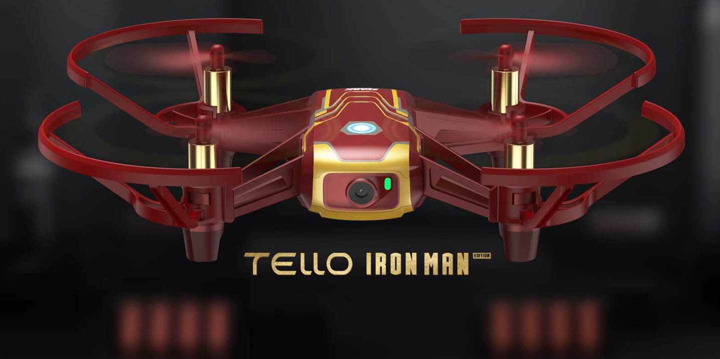 Wow! DJI's Tello Iron Man Edition looks great! - AirBuzz.One Drone 