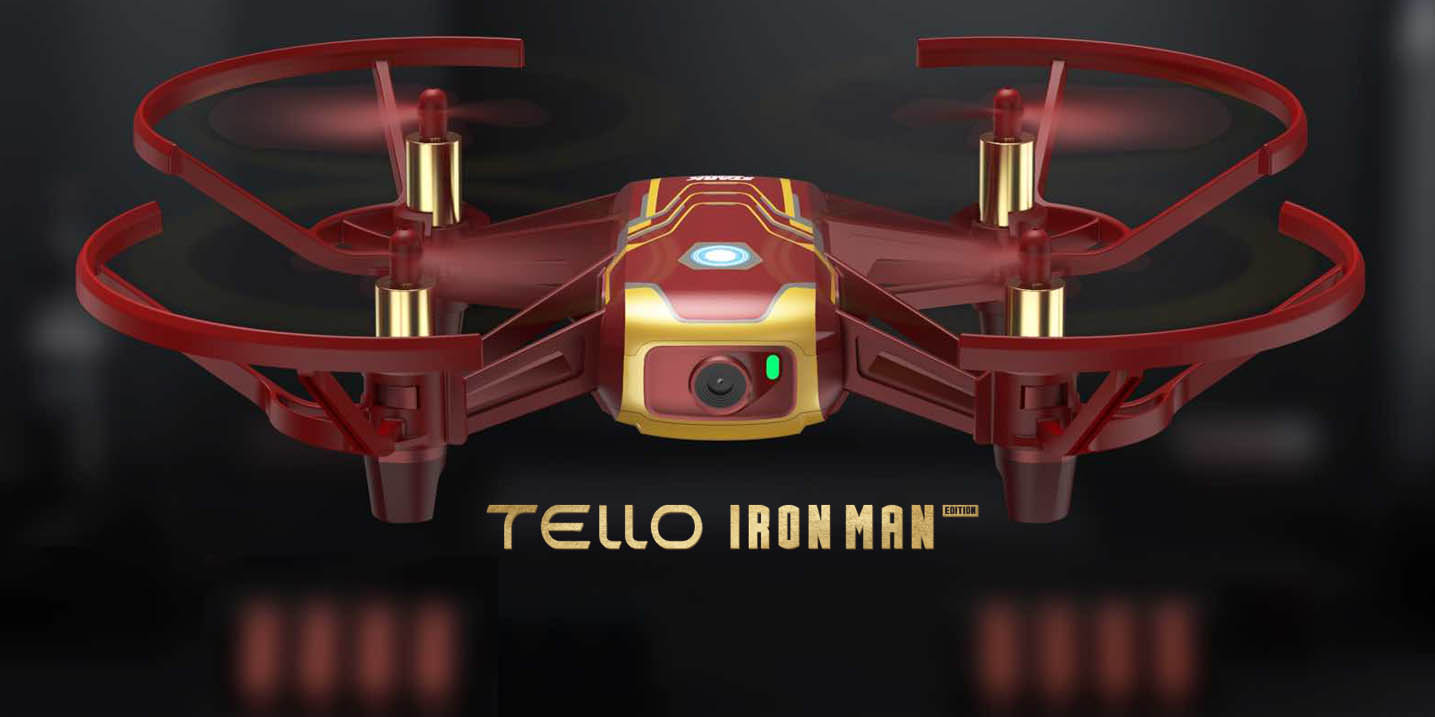 Wow DJI s Tello Iron Man Edition looks great AirBuzz.One Drone Blog